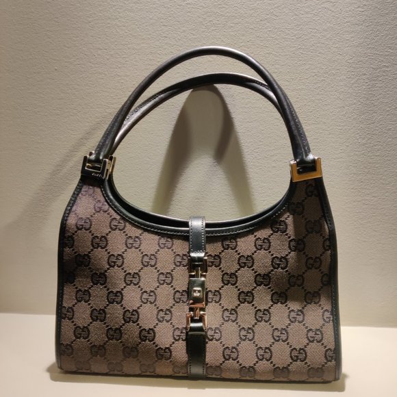 Gucci Vintage Bardot Hobo GG Canvas - Picture 1 of 10